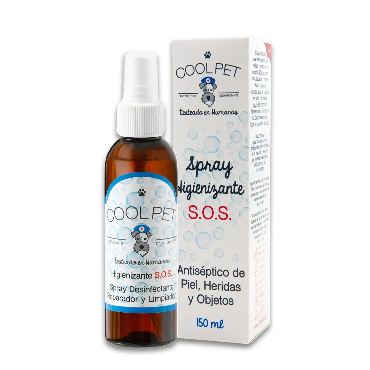 COOLPET - Higienizante SOS desinfectante para perros y gatos