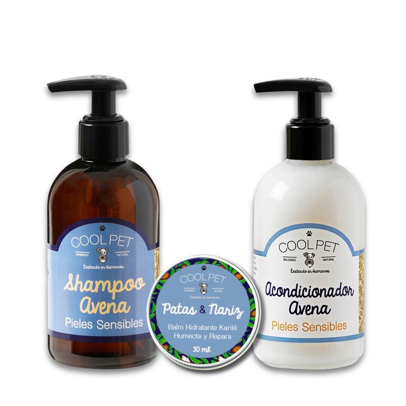 COOLPET - Pack Baño y Cuidado Mis Básicos para Perros y Gatos