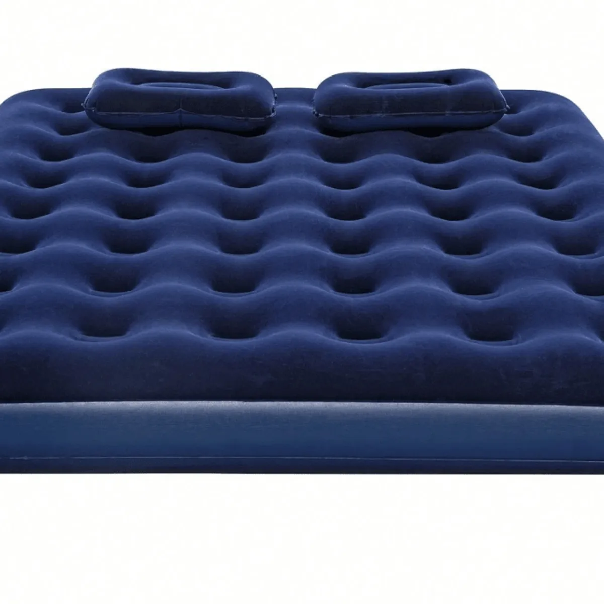 BESTWAY - COLCHÓN INFLABLE DOBLE + INFLADOR + 2 ALMOHADAS