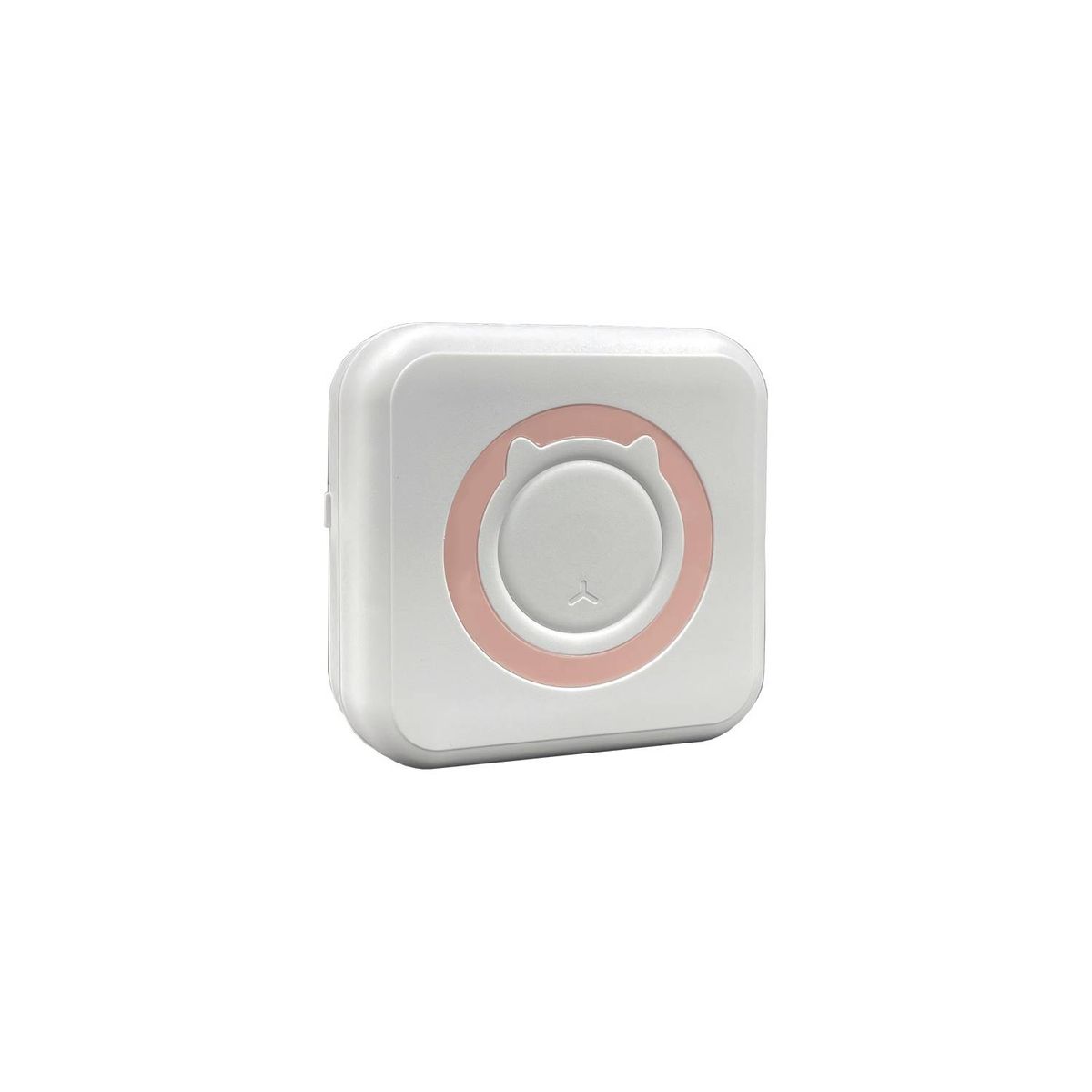 GENERICO - Mini Impresora Térmica Color Rosada 1 rollo