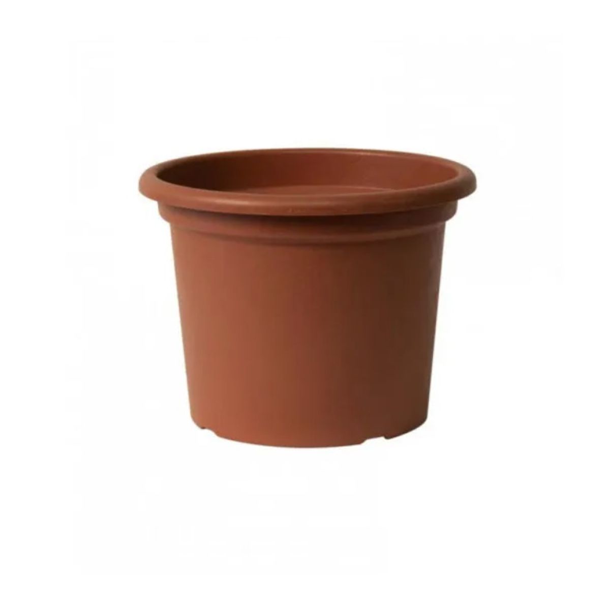EURO3PLAST - Macetero de plástico reciclado 40x30 cm color terracota