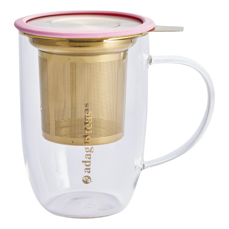 ADAGIO TEAS - Adagio Teas Mug Bhoro Lila Con Infusor 470 Ml