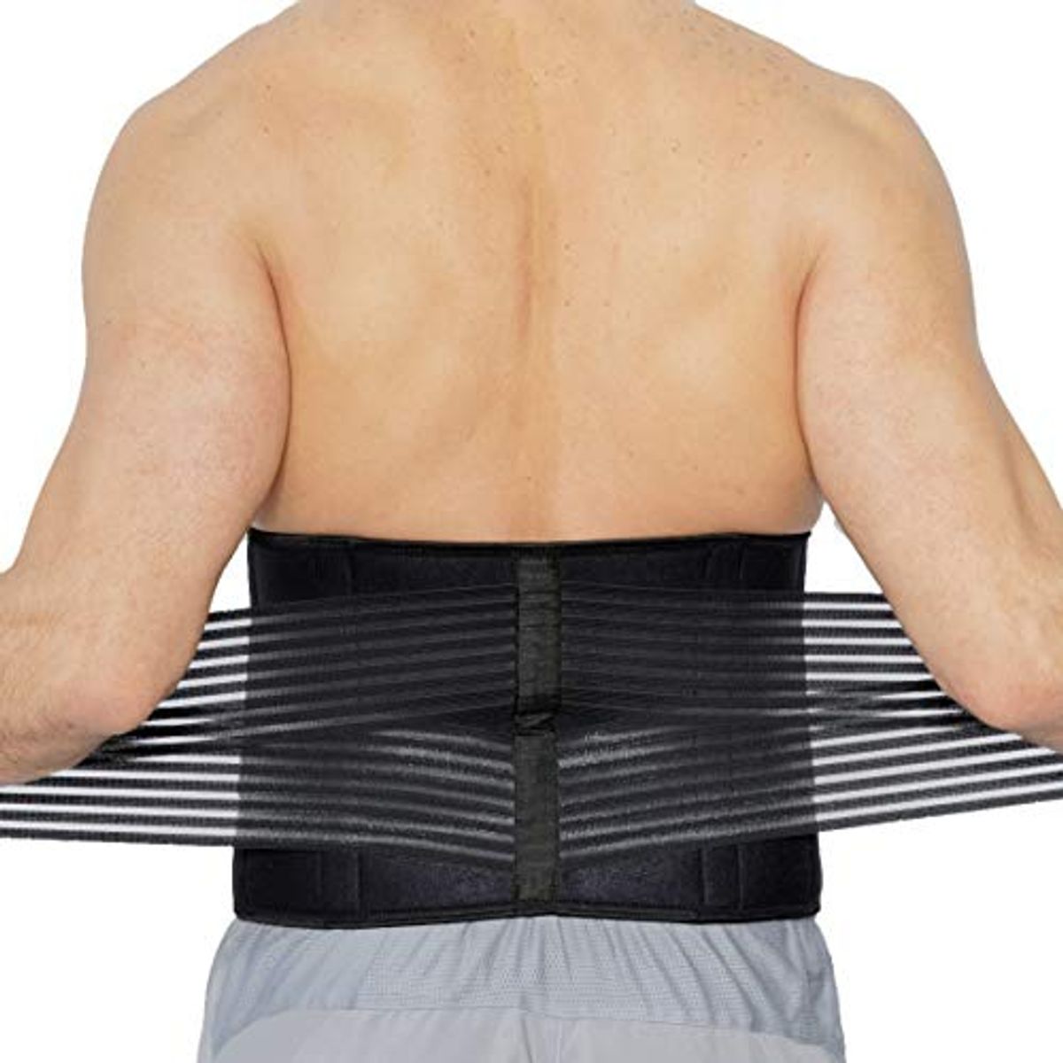 GENERICO - Faja Soporte Lumbar Dolor Espalda Unisex