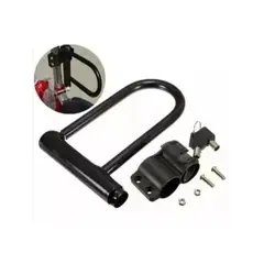 GENERICO - Candado Ulock Con Soporte Para Bicicleta