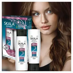 SKALA - Kit champú y acondicionador Bomba Vitaminas con Acido Hialuronico.
