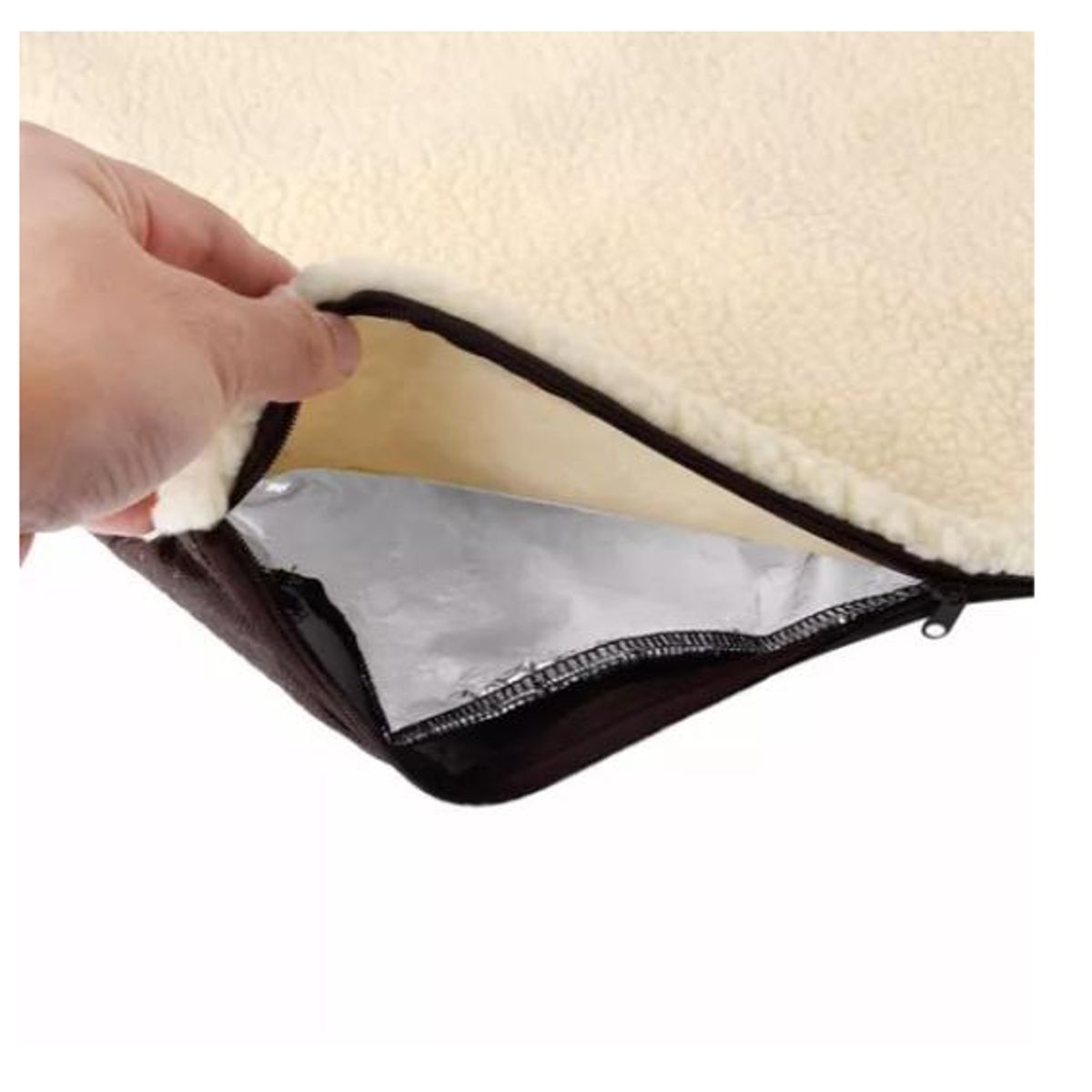 OEM - Manta cama mascota,  Termica para mascotas: 64x49cm,