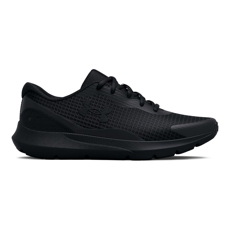 UNDER ARMOUR - Zapatilla Mujer UA W Surge 3-Blk Negro UNDER ARMOUR