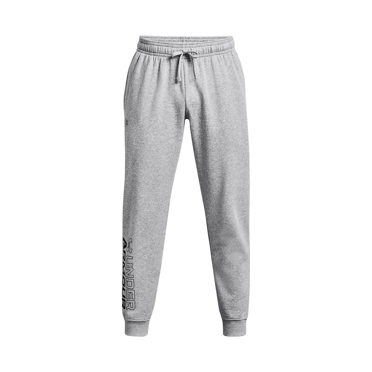 UNDER ARMOUR - Pantalón Buzo Hombre UA Riva Fleec Graphi Gris UNDER ARMOUR