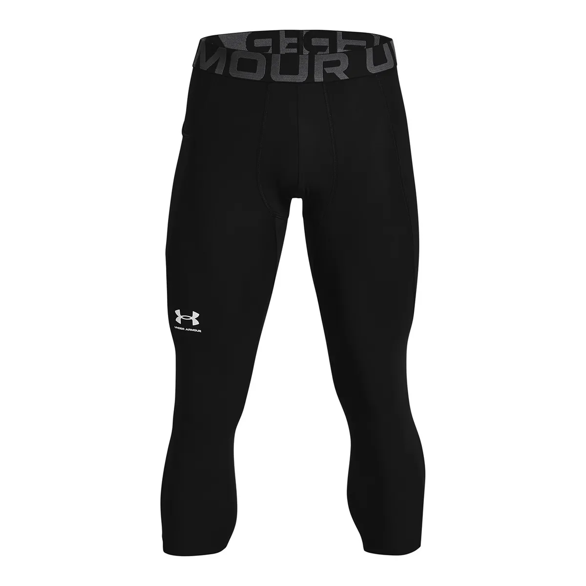 UNDER ARMOUR - Leggings HeatGear® ¾ para hombre Negro UNDER ARMOUR