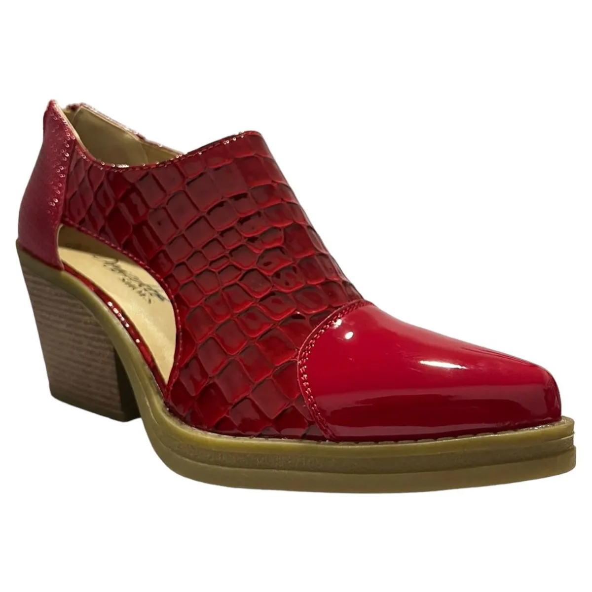 DANICOLLE - Botin low opening Rojo DANICOLLE