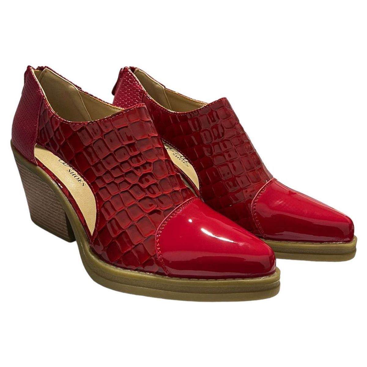 DANICOLLE - Botin low opening Rojo DANICOLLE