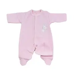 MOONWEAR - Enterito Bordado Bunny Rosa Algodón Peruano