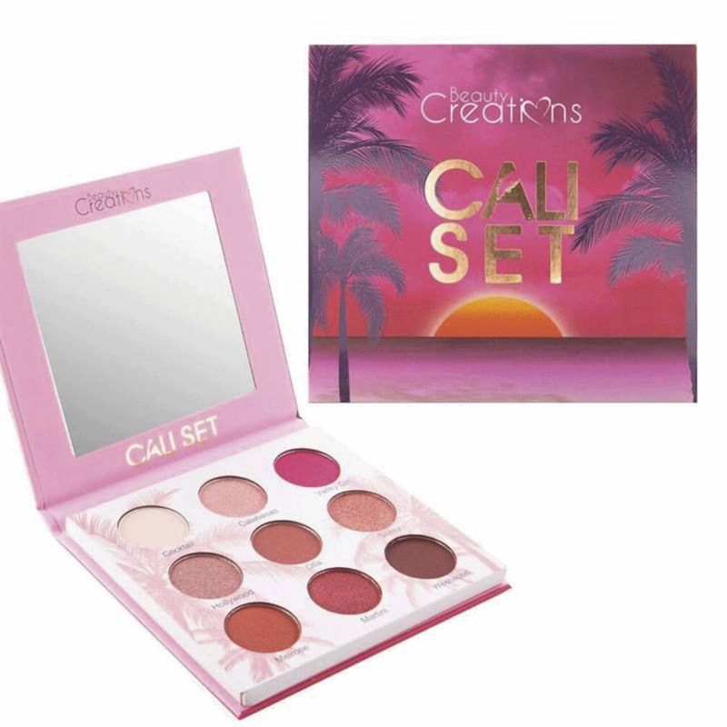 BEAUTY CREATIONS - Paleta de sombras Cali Set Original de Beauty Creations.