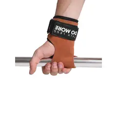 WORX - Muñequeras Grips Calleras Cuero Levantamiento Pesas x2