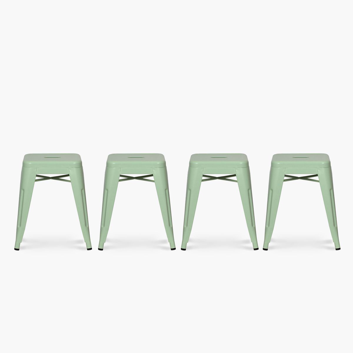 FORM DESIGN - Pack 4 Tolix Pisos Metal Menta Form