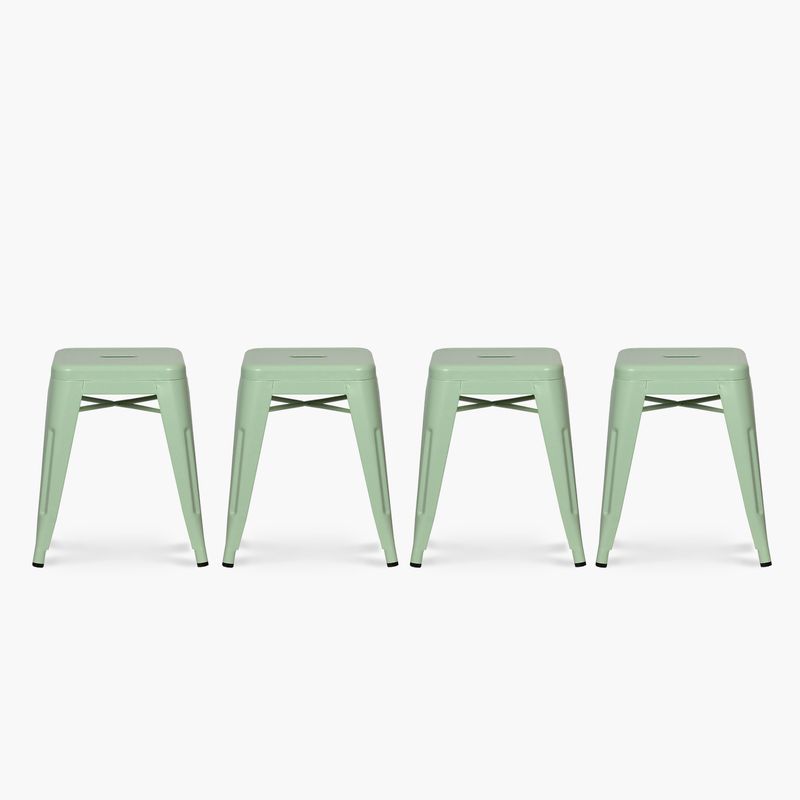 FORM DESIGN - Pack 4 Tolix Pisos Metal Menta Form
