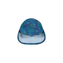 H2O WEAR - Traje de Baño Bebe Niño Jockey UV 50+ Azul Estampado