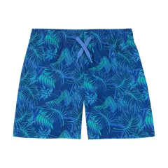 H2O WEAR - Traje de Baño Short Niño Azul Estampado