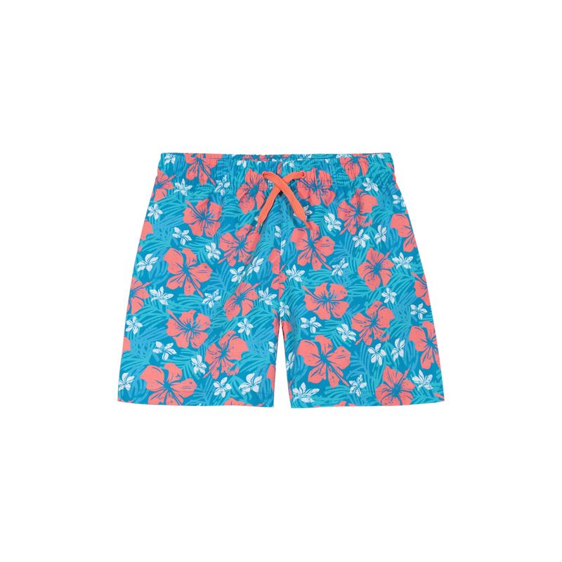 H2O WEAR - Traje de Baño Short Niño H2O Wear Turquesa Estampado H2O WEAR