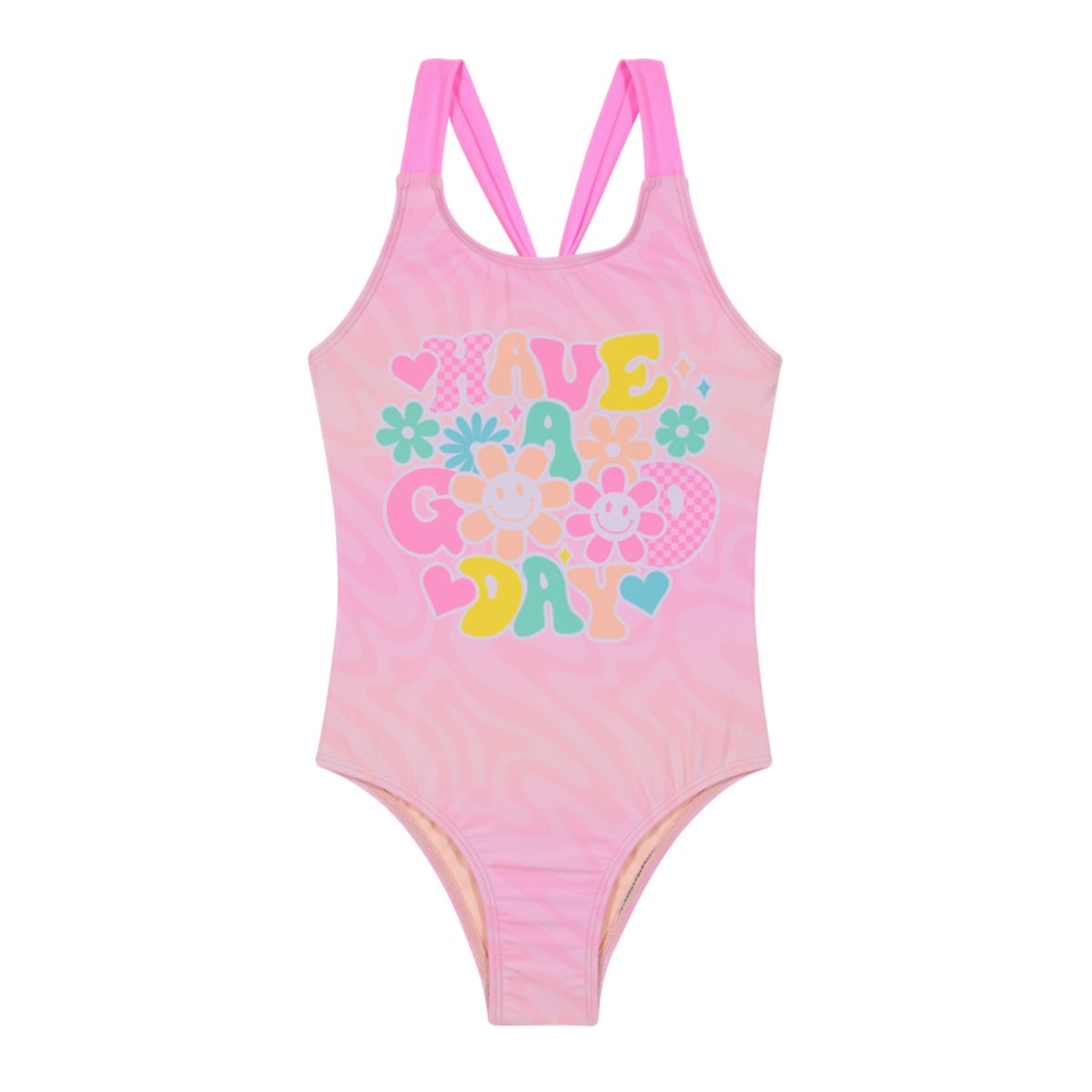 H2O WEAR - Traje de Baño Entero Niña UV30+ H2O Wear Rosado Sublimado H2O WEAR