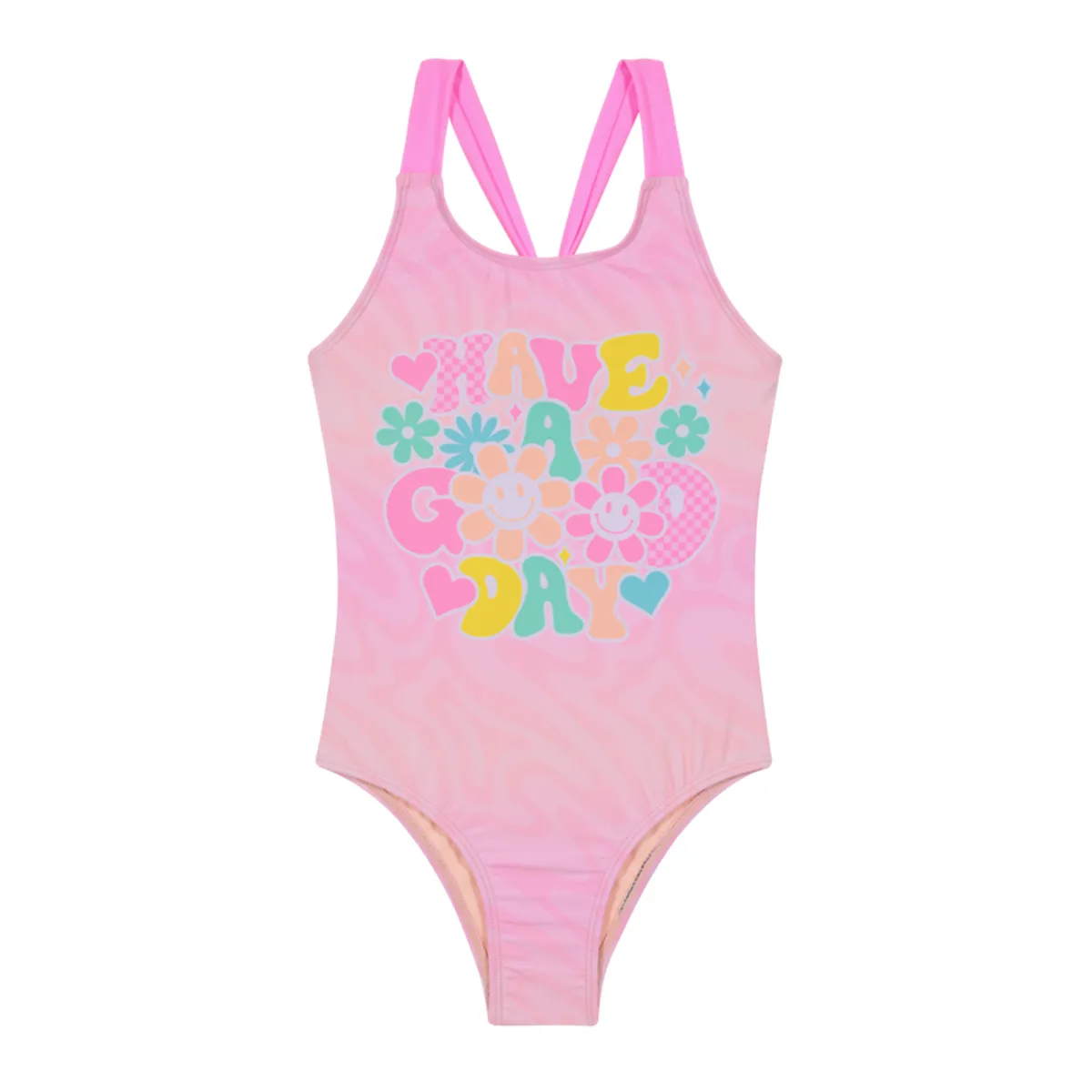 H2O WEAR - Traje de Baño Entero Niña UV30+ H2O Wear Rosado Sublimado H2O WEAR