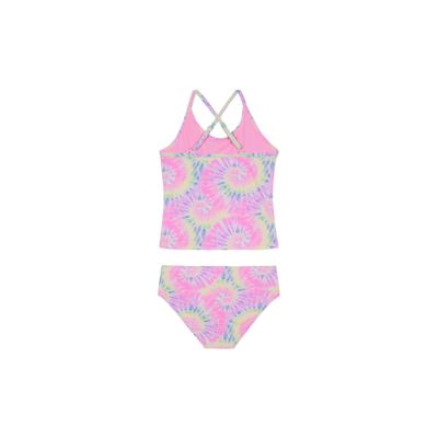 Imagen 2 del producto Traje de Baño Niña Tankini UV30+ Coral Vuelo Laser
