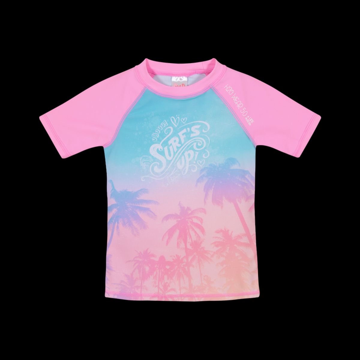 H2O WEAR - Polera Niña UV50+ H2O Wear Rosada M/Corta H2O WEAR