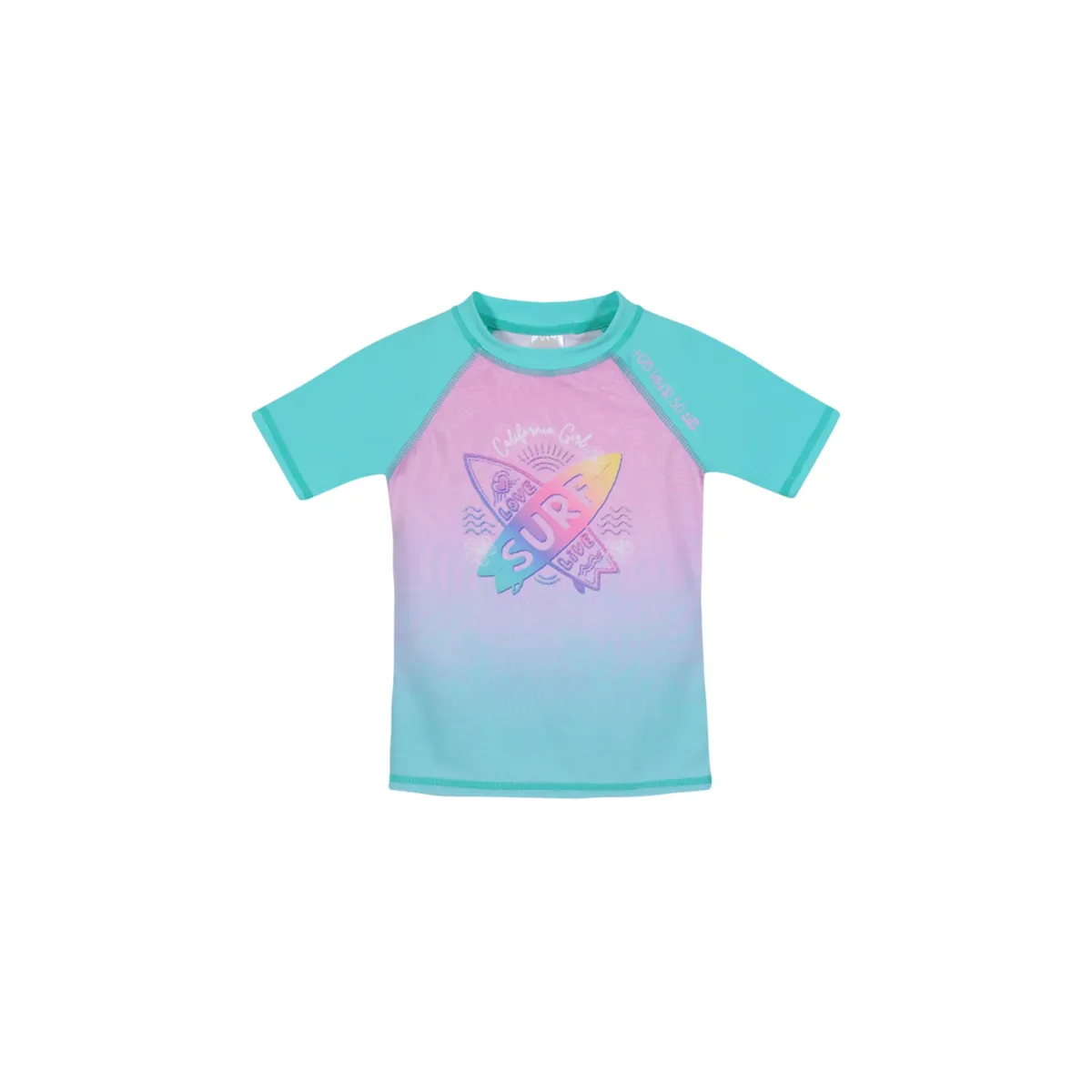 H2O WEAR - Polera Niña UV50+ H2O Wear Verde M/Corta H2O WEAR