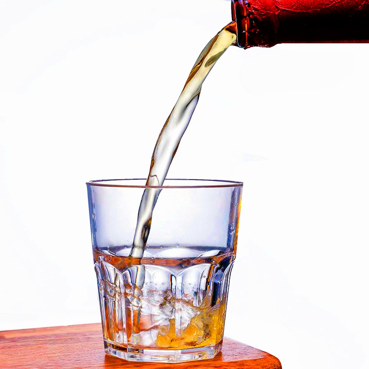 GENERICO - Set 6 Vasos Shot Tequila Cortos Vidrio Multiusos