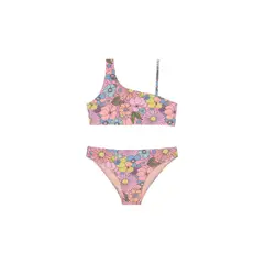 H2O WEAR - Traje de Baño Teens Niña Bikini Rosado Un Hombro
