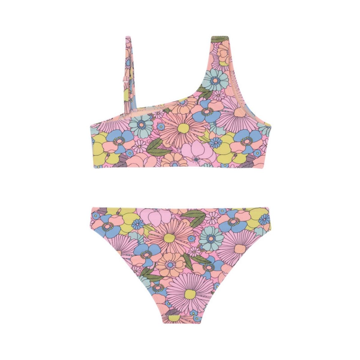 H2O WEAR - Traje de Baño Teens Niña Bikini H2O Wear Rosado Un Hombro H2O WEAR