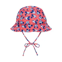 DISNEY - Gorro Bebe Niña UV50+ Minnie Rojo