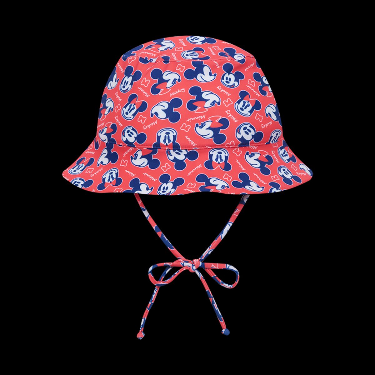 DISNEY - Gorro Bebe Niña UV50+ Disney Minnie Rojo DISNEY