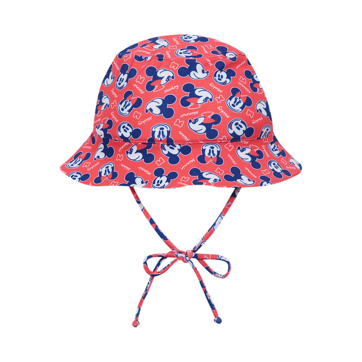 DISNEY - Gorro Bebe Niña UV50+ Disney Minnie Rojo DISNEY