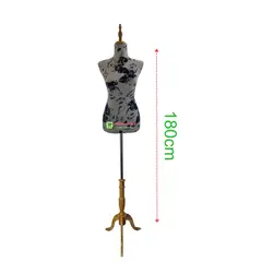 GENERICO - Torso Maniqui Dama Con Pedestal Para Sastre Costura Modista