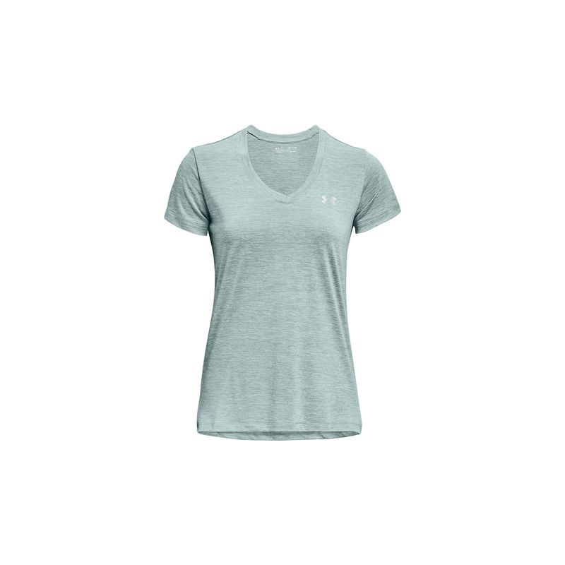 UNDER ARMOUR - Polera manga corta Tech para mujer Gris UNDER ARMOUR