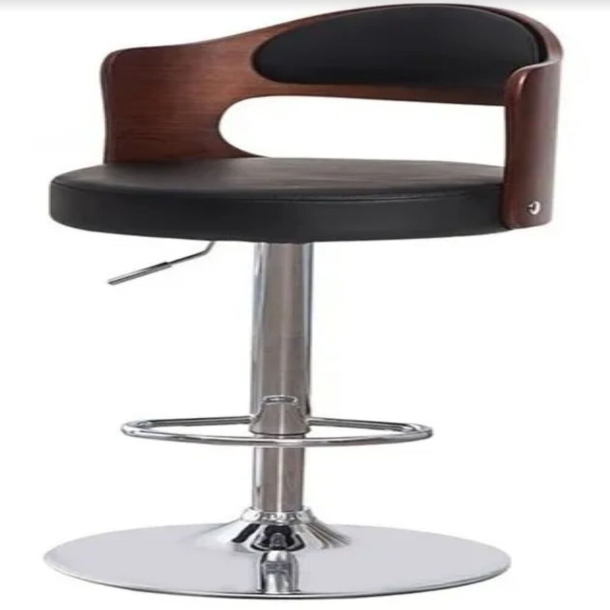 ARTIHOGAR - Pack 2 Sillas Bar Taburete Madera con Respaldo Boscco