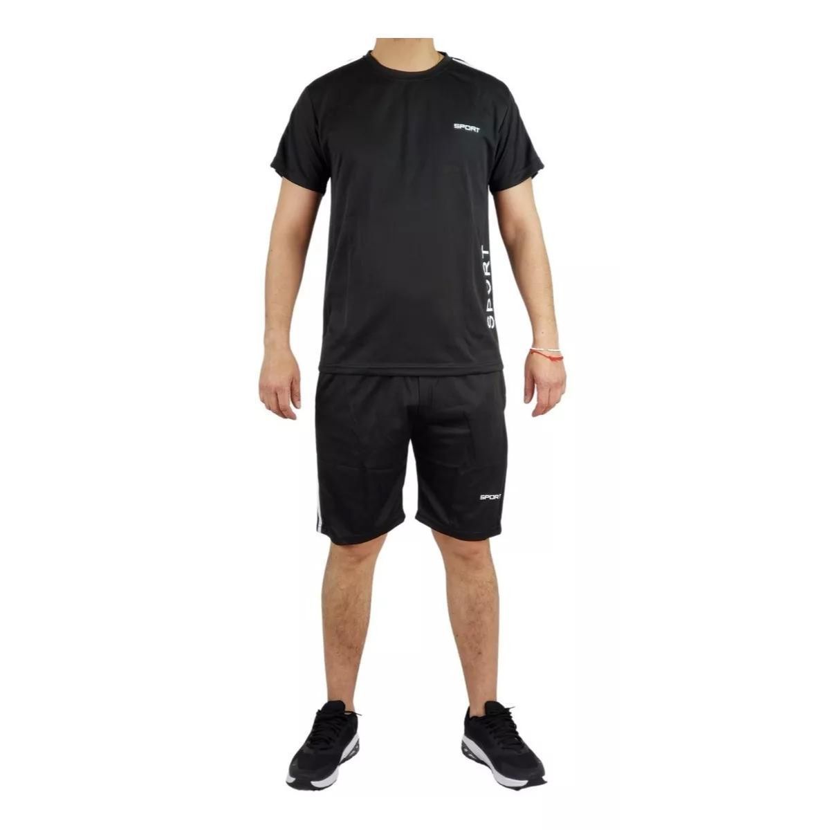 LIKE SHOP - Conjunto Deportivo Hombre Short Polera Equipos, Fútbol 909