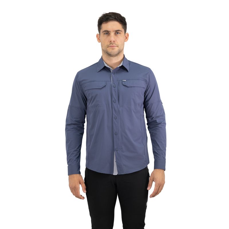 HARDWORK - Camisa Hw Antakari Spandex Azul