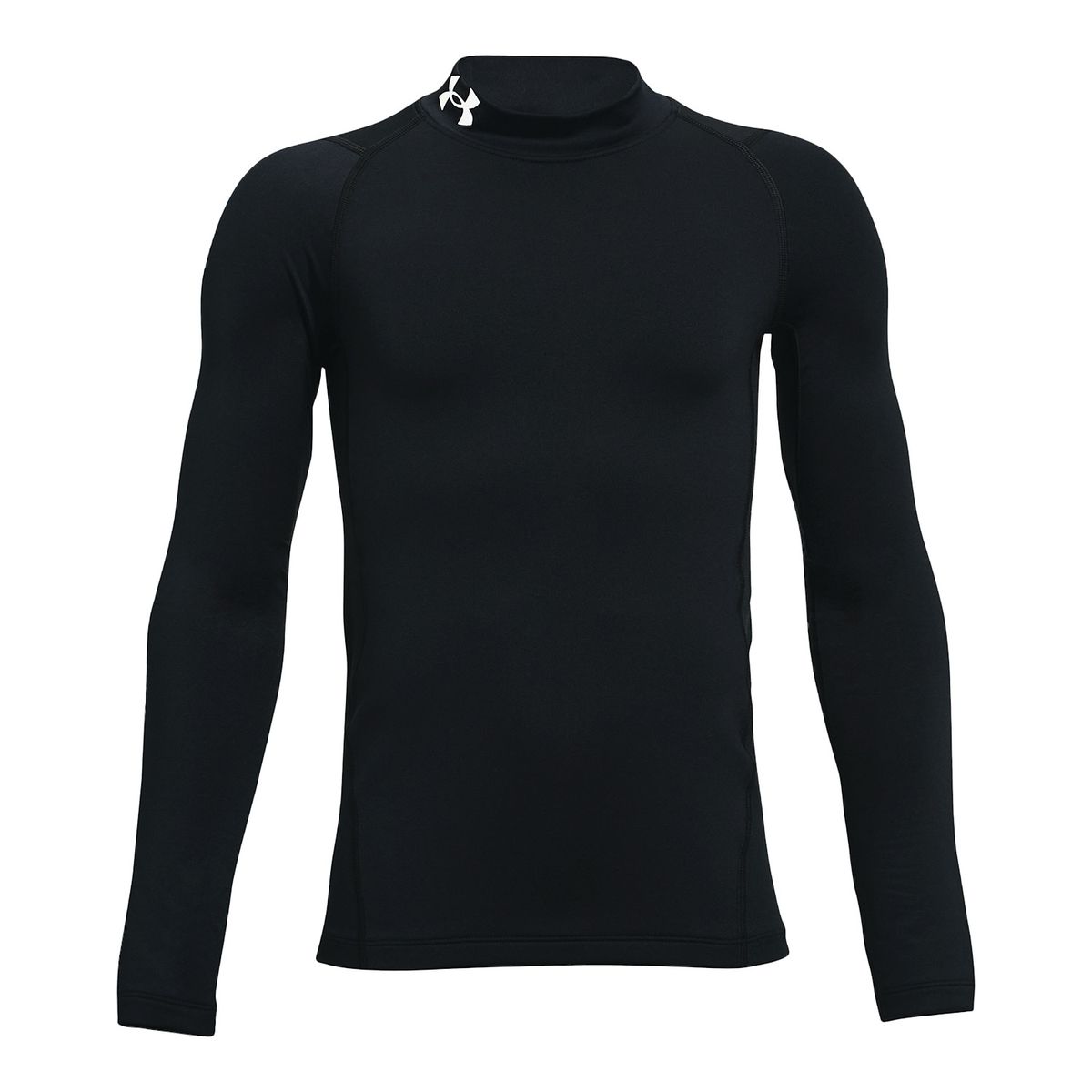 UNDER ARMOUR - Polera Niño Cg Armour Mock Negro UNDER ARMOUR