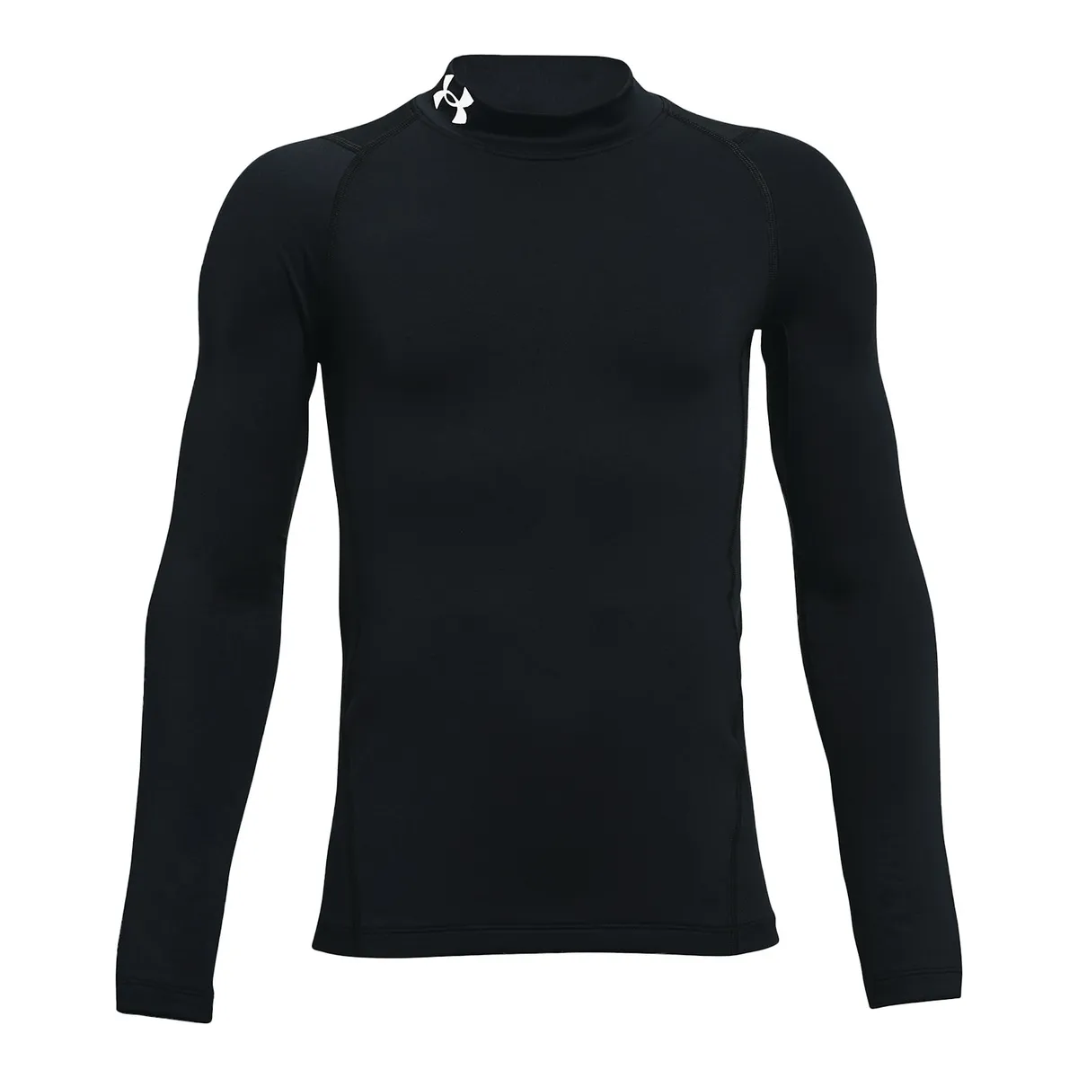 UNDER ARMOUR - Polera Niño Cg Armour Mock Negro UNDER ARMOUR