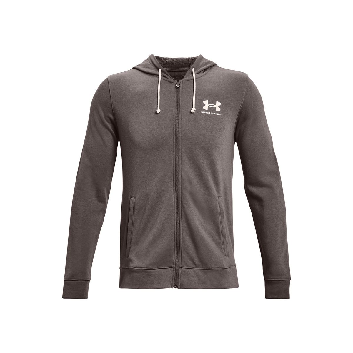 UNDER ARMOUR - Buzo Hombre Ua Rival Terry Lc Fz Café UNDER ARMOUR