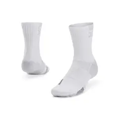 UNDER ARMOUR - Calcetín Ua Ad Playmaker 1Pk Unisex Blanco
