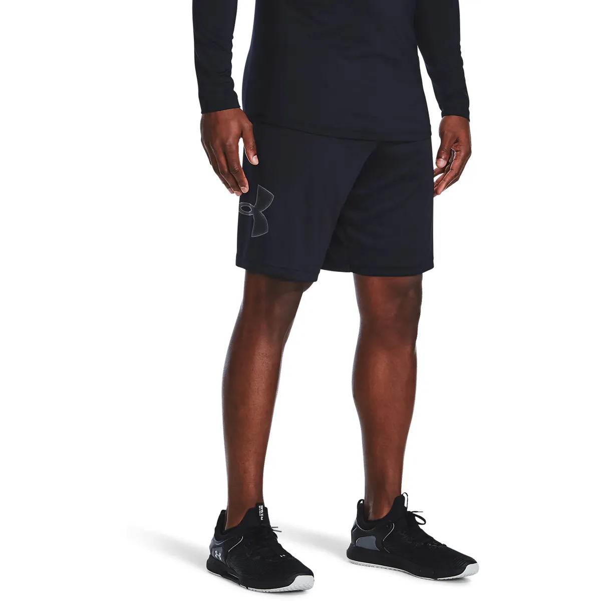 UNDER ARMOUR - Shorts UA Tech™ Graphic para hombre Negro UNDER ARMOUR