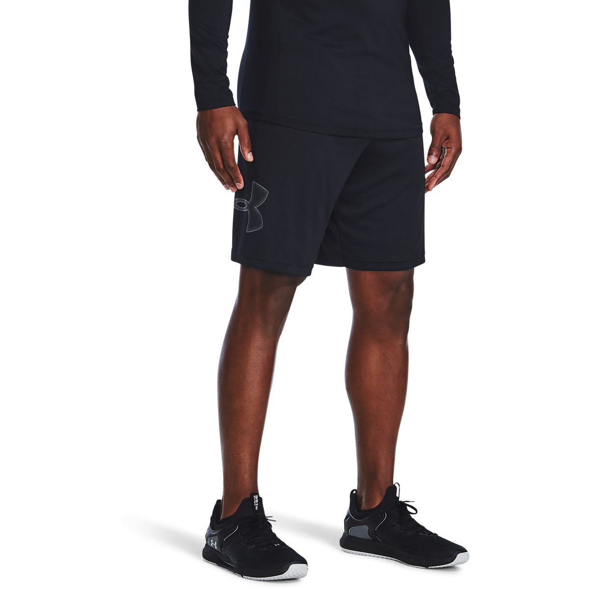 UNDER ARMOUR - Shorts UA Tech™ Graphic para hombre Negro UNDER ARMOUR