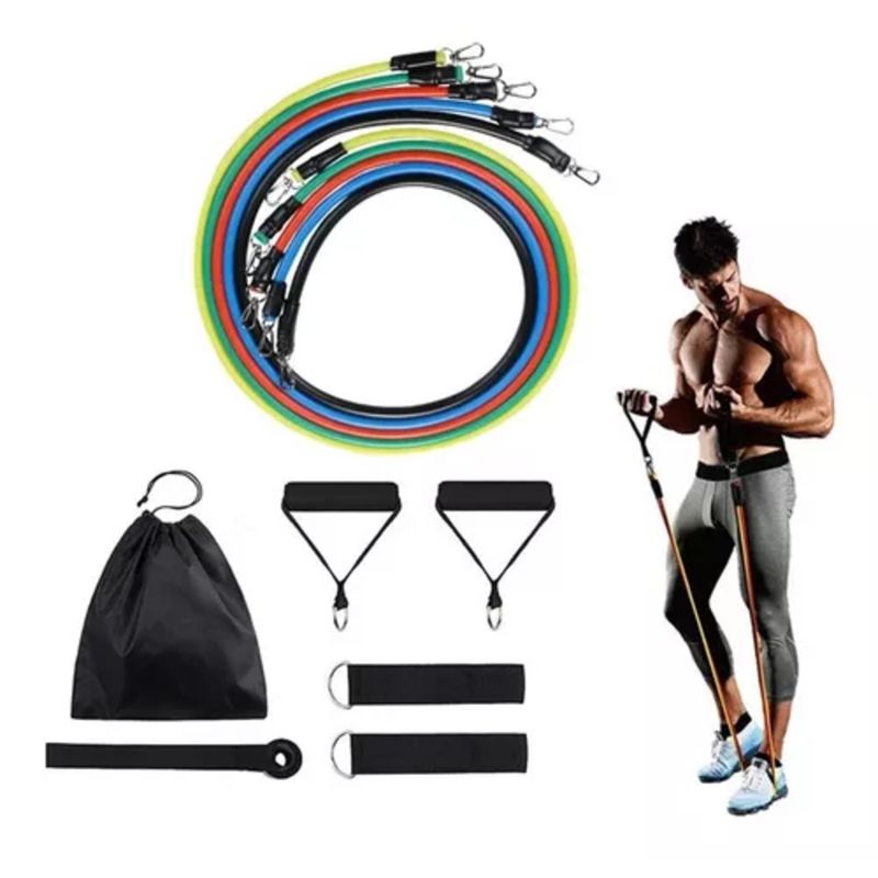 GENERICO - Kit Bandas Elásticas Banda Elastica De Resistencia Ejercicio