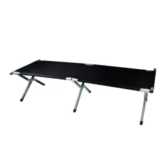 RUTTA - Cama Plegable 1 Persona Negro