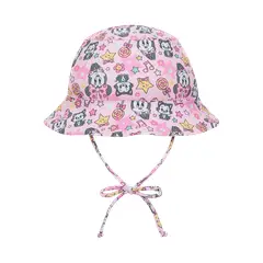 DISNEY - Gorro Bebe Niña UV50+ Minnie Rosado