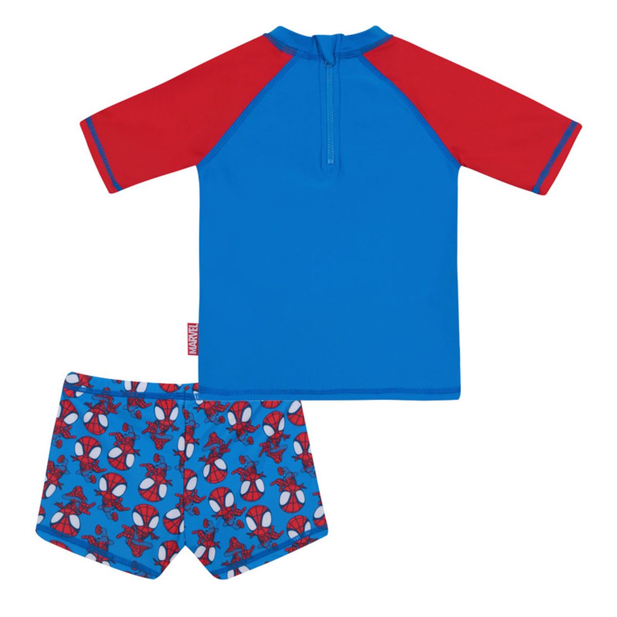 DISNEY - Traje de Baño Bebe Niño Set UV UV50+ Disney Spidey Azul M/Corta DISNEY