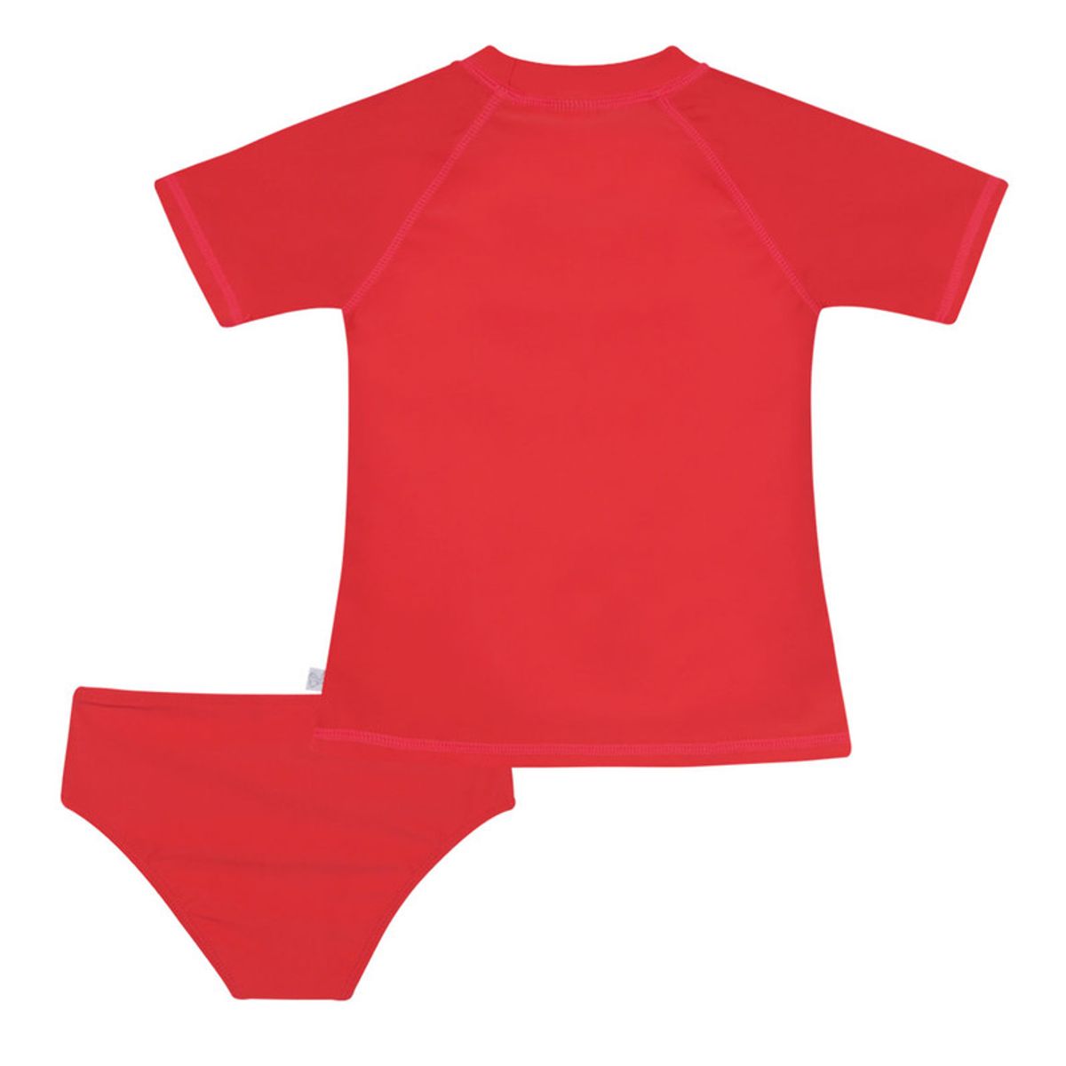 DISNEY - Traje de Baño Niña Set UV UV50+ Disney Minnie Rojo M/Corta DISNEY